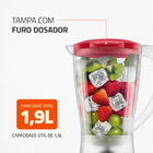 Liquidificador Mondial Easy Power Vermelho L-550-r - 220 Volts