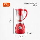 Liquidificador Mondial Power 2 L-77 110v Vermelho