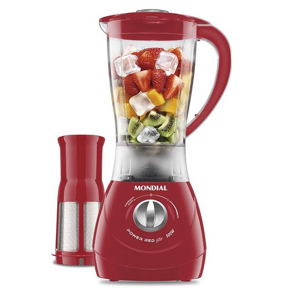 Liquidificador Mondial Power 2 L-77 110v Vermelho