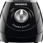 Liquidificador Mondial Power 2i Black 370w - L-29 Preto 220 V