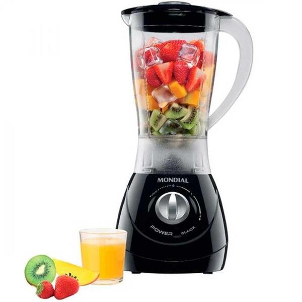 Liquidificador Mondial Power Black L-28 550w 127v - Preto