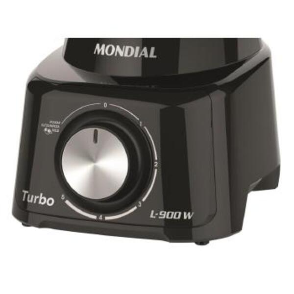 Liquidificador Mondial Turbo 900w 5 Velocidades L-900fb Com F