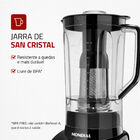 Liquidificador Mondial Turbo Preto E Inox L-1000-bi - 127 Vol