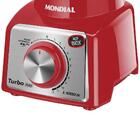 Liquidificador Mondial Turbo Vermelho E Inox L-1000-ri - 127