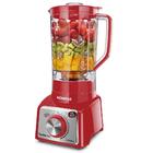 Liquidificador Mondial Turbo Vermelho E Inox L-1000-ri - 220