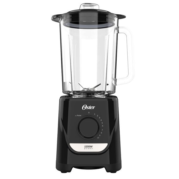 Liquidificador Oster Jarra de Vidro 2,2 Litros Preto 1250...