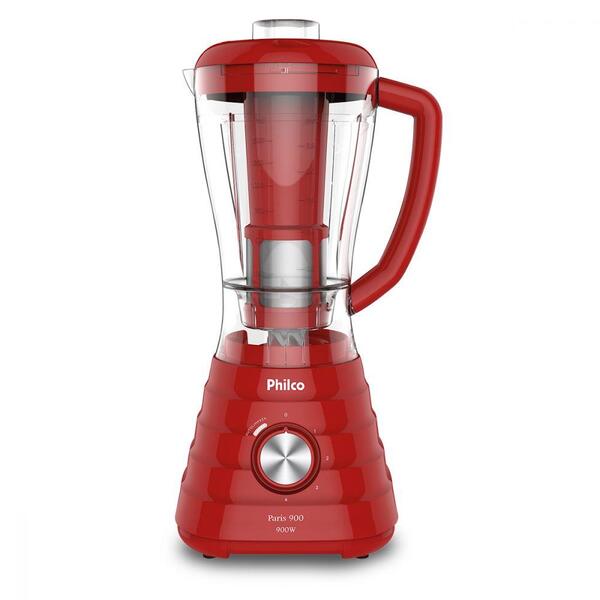 Liquidificador Paris 900 Vermelho 900w Philco 220v