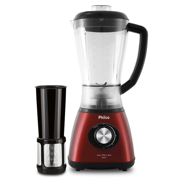 Liquidificador Philco Inox Filter Red 900w 127v