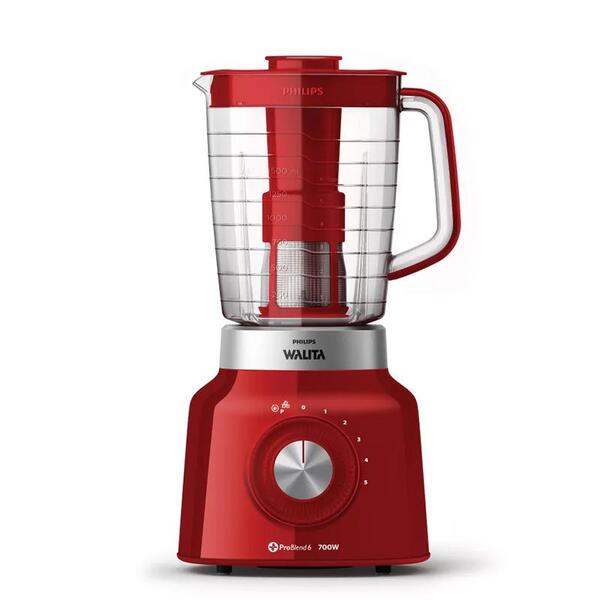 Liquidificador Philips Walita Problend Jarra San Vermelho