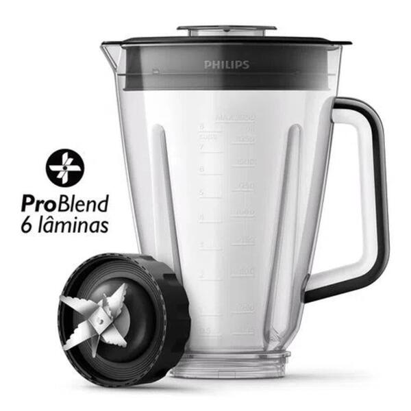 Liquidificador Philips Walita Série 5000 3 Litros 1200w Preto