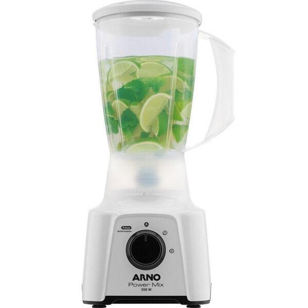 Liquidificador Power Mix Lq12 550w 2 Litros Arno Branco 220v