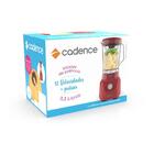 Liquidificador Robust 1000w Vermelho Liq411 - Cadence 110v /