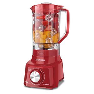 Foto de Liquidificador Turbo 900w L-900 Fr-2c 2 Copos-220v-vermelho