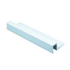 Listelo Com Aba Em Alumínio 32mmx13mm - Homeney - Branco - 2m