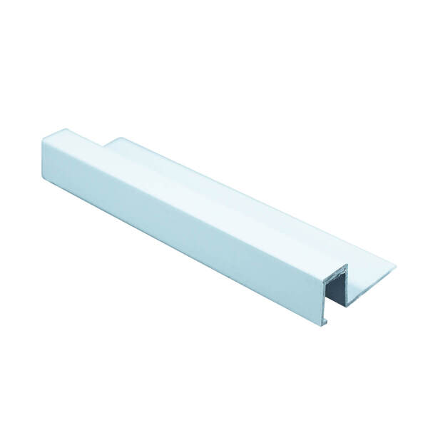 Listelo Com Aba Em Alumínio 32mmx13mm - Homeney - Branco - 2m