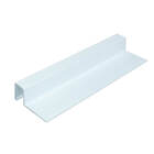 Listelo Com Aba Em Alumínio 32mmx13mm - Homeney - Branco - 2m