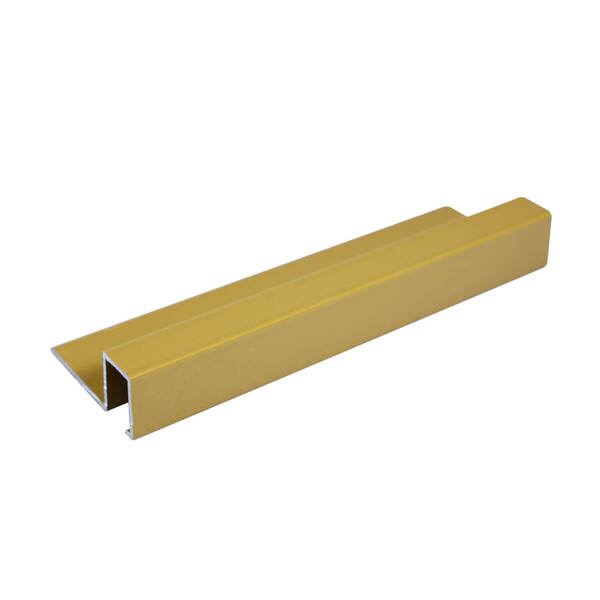 Listelo Com Aba Em Alumínio 32mmx13mm - Homeney - Ocre Dourad