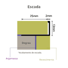 Listelo Fino Velino Em Alumínio 2mm X 13mm - Homeney - Ouro F