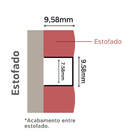 Listelo Liri Em Alumínio 10mm X 10mm - Homeney - Black Gold -