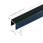 Listelo U Alumínio Luxor  Premium 10mmx10mmx3m - Viscardi - A