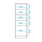 Livreiro 3 Prateleiras Branco Mdp 15mm