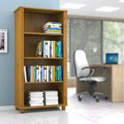 Livreiro  De Madeira Kasper - Caramelo