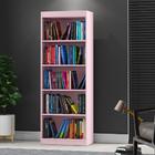 Livreiro Com 5 Nichos Trindade Rosa