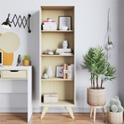 Livreiro Com Prateleiras Power Branco Tauari