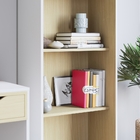 Livreiro Com Prateleiras Power Branco Tauari