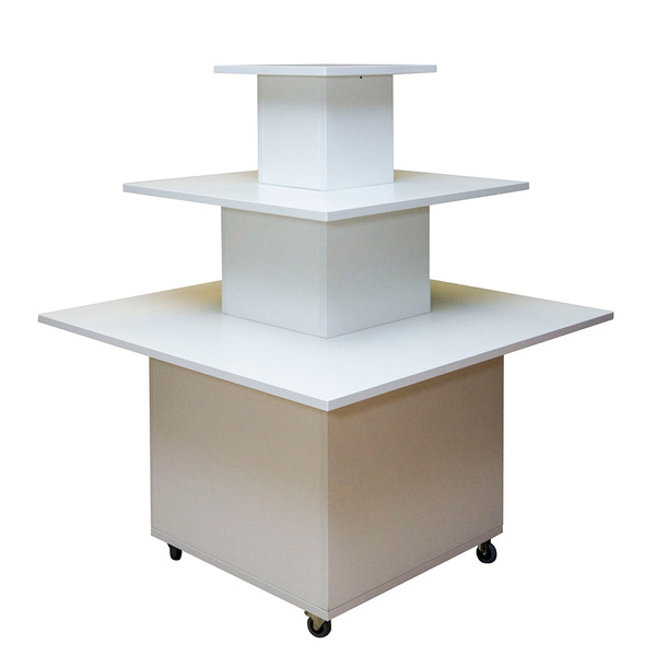 Livreiro Com Rodízios Milão 100% Mdf (livros Biblioteca)