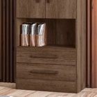 Livreiro Eden Ébano Rústico