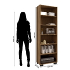 Livreiro Escritório Office Freijó - Montanaris Decor