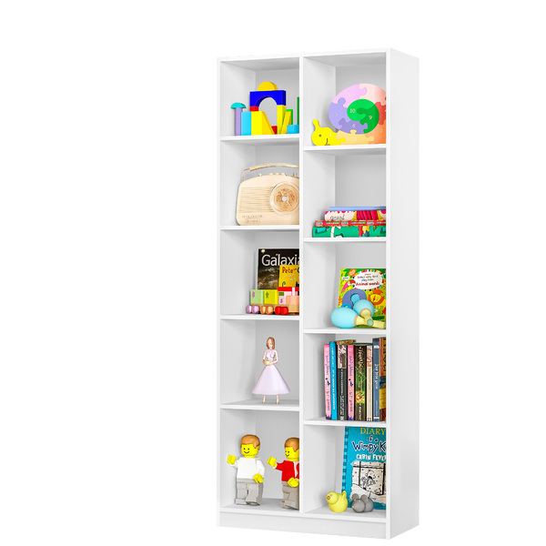 Livreiro Estante Duplo C/ 10 Nichos Branco