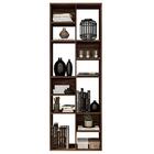 Livreiro Estante Multiuso Organizador Marrom Side Caemmun