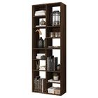 Livreiro Estante Multiuso Organizador Marrom Side Caemmun