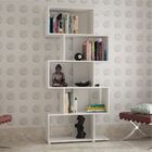 Livreiro Estante Painel Com 05 Nichos Vitória B03 Branco - Ly