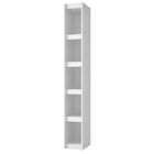 Livreiro Estante Painel Eros B03 Branco - Lyam Decor