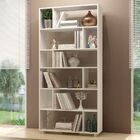 Livreiro Estante Painel Rubi B03 Branco - Lyam Decor