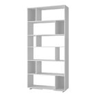 Livreiro Estante Painel Rubi B03 Branco - Lyam Decor