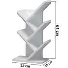 Livreiro Estante Prateleira Nicho Para Livro Revista Decorati