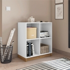 Livreiro Gusman Branco Freijó