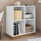 Livreiro Gusman Branco Freijó