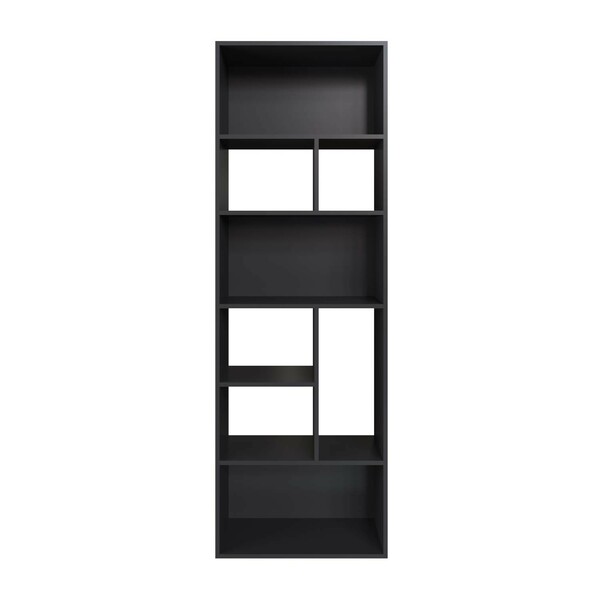 Livreiro Magno Est005 1 80 Preto Estilare Móveis