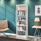 Livreiro Multiuso 5 Prateleiras Branco 1404-5