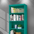 Livreiro Multiuso 5 Prateleiras Turquesa 1404-56