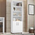 Livreiro Multiuso Com Portas Samara Branco