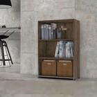 Livreiro Multiuso Faroe Castani Casa Mobilia