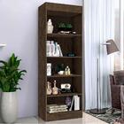 Livreiro Multiuso Toronto Castanho Gabrielli