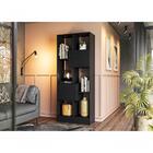 Livreiro Newman Com 2 Portas Preto