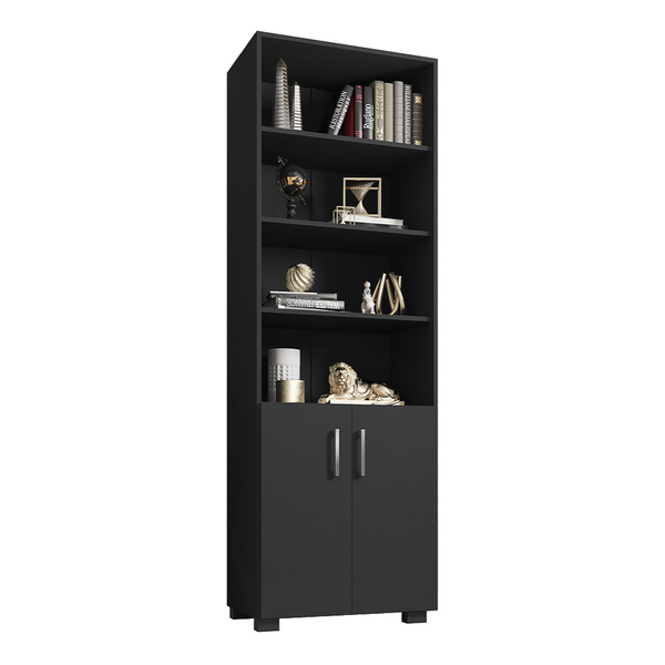 Livreiro Office Brian 02 Portas Pequenas L01 - Amarena Móveis